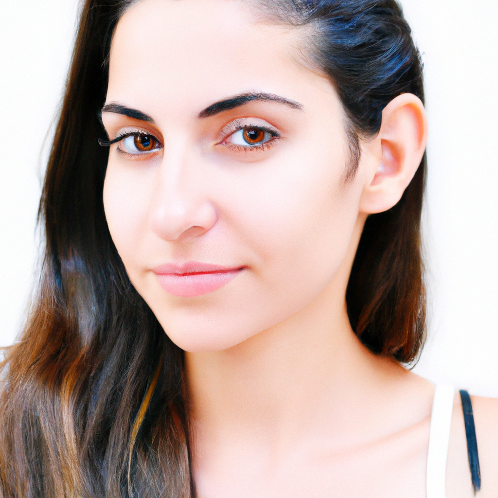 Retrato de estudio minimalista con luz natural en fondo blanco, Estudio Lumi Santiago